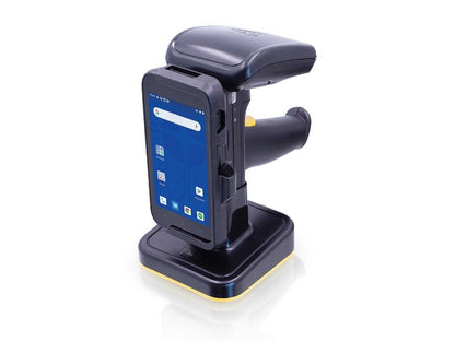 Memor 11 - Mobiler Computer mit Pistolengriff, Android 11, 2D-Imager, USB-KIT, Ladestation, 4G, schwarz
