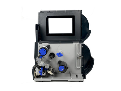 T6000e - Etikettendrucker, thermotransfer, Druckbreite 104mm, 203dpi, Ethernet + USB + RS232 + WLAN, Hochleistungs-Abschneider / Auffangschale