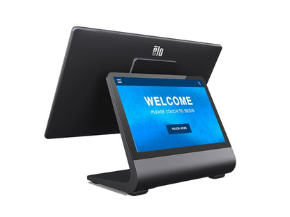 EloPOS Z30 - 15.6" All-in-One-System, Android 10, PCAP 10-Touch, Value Modell, 4GB/32GB, mit Kundendisplay, schwarz