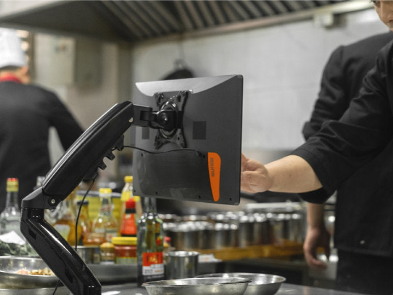 D2s KDS - 15.6" Widescreen Touchterminal, Android 11, IP55, VESA, Power over Ethernet