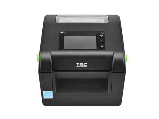 DH240T - Etikettendrucker, thermodirekt, 203dpi, USB + RS232 + Ethernet, 3.5"-LCD-Farb-Touchscreen, USB-KIT, schwarz