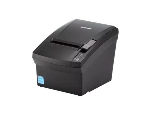 SRP-332III - Thermo-Bondrucker mit Abschneider, 203dpi, 250mm/Sek., USB + RS232, schwarz