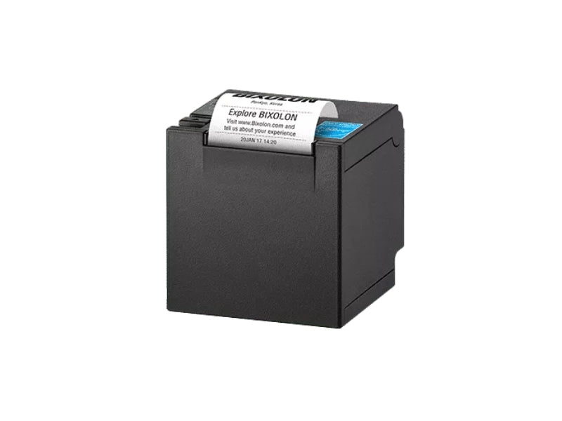 SRP-Q200 - Thermo-Bondrucker mit Front-Ausgabe, 58mm, 180dpi, USB + RS232, schwarz
