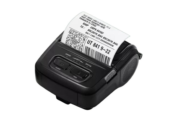 Bixolon SPP-L310 Mobiler Etikettendrucker – thermodirekt, 80mm, USB + RS232 + Bluetooth (iOS kompatibel), schwarz