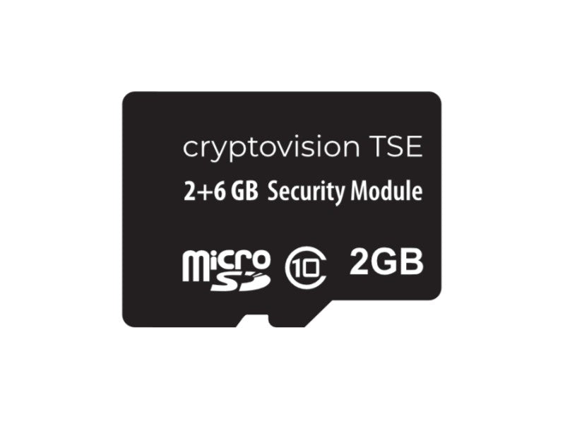 TSE-Cryptovision V2.1 - MicroSD, 8 GB, Standard Laufzeit 5 Jahre