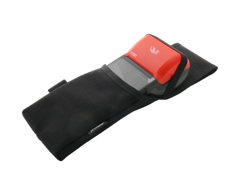 CORDURA® Holster mit Gürtelschlaufe und Fixierriemen für Handheld Terminal mit Druckermodul (Sunmi V3/V2s, iMin Swift 2 Pro, Urovo RT40S, Zebra MC330