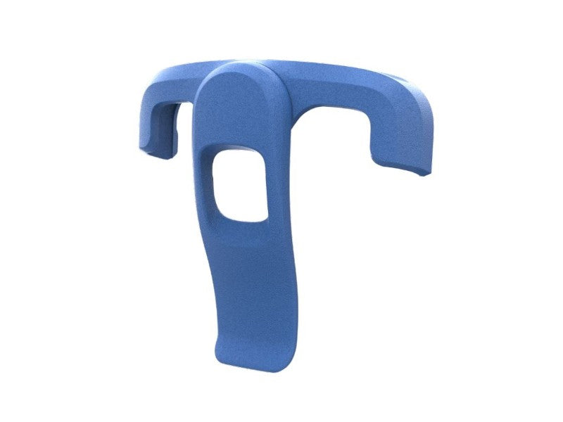 Gürtelclip, blau für HC20 und HC50