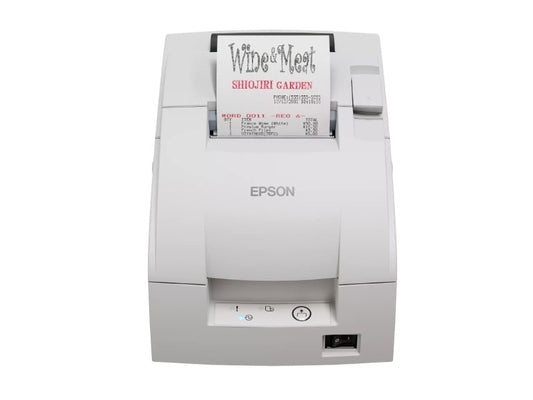 TM-U220IIB - Bon-Nadeldrucker, 76mm, Abschneider, Ethernet, weiss