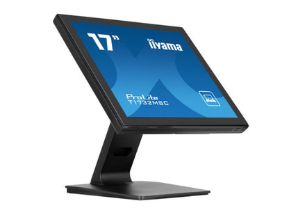 ProLite T1732MSC-B1S - 17" Touchmonitor, Projectiv kapazitiv, USB, schwarz