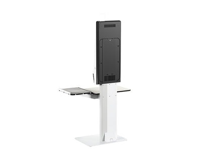 K2 - Self-Ordering-Kiosksystem mit 24"-Full HD Touch-Display, Android 13 mit GMS, Datalogic 2D Scanner, 80mm Bondrucker, Handel Standgerät