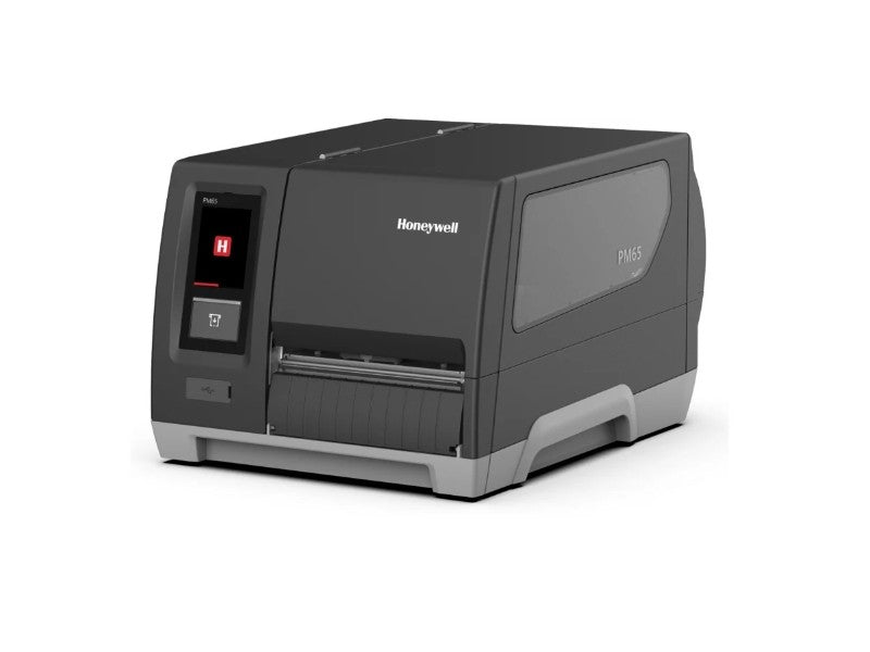PM65 - Etikettendrucker, Thermotransfer, 203dpi, Touch Display, RS232 + USB + Ethernet + Bluetooth + WLAN, Aufwickler, Label Taken Sensor