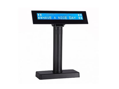 LCD730 - LCD Kundendisplay, USB, dunkelgrau