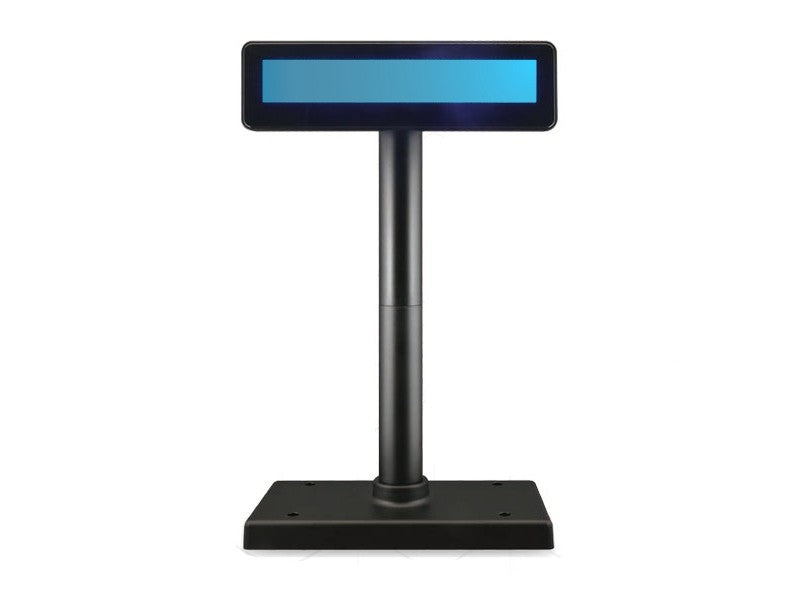LCD750 - LCD Kundendisplay, RS232, dunkelgrau