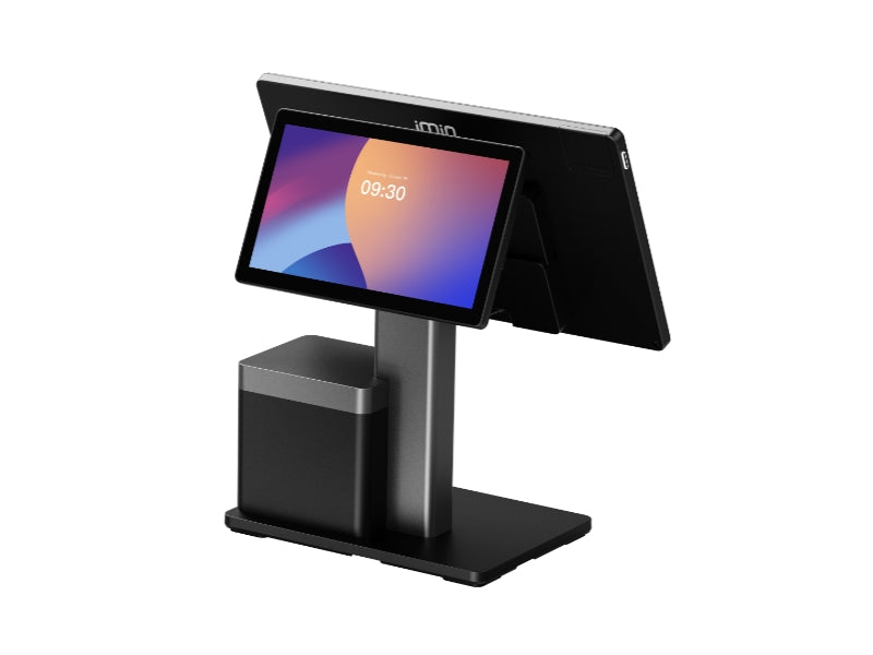 Swan 2 - 15.6" Touchsystem, 10" Kundenanzeige, 80mm Bondrucker, Android 13 mit GMS, 4GB RAM, 64GB ROM
