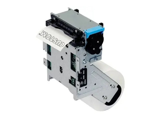 KX60 - Kioskeinbaudrucker mit Rollenhalter, thermodirekt, 203dpi, USB + RS232, vertikaler Einbau