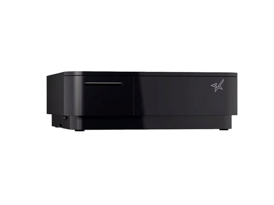 mPOP - Kassenlade-Bondrucker-Kombination,  3 x USB-A + 1 x USB-C + 1 x USB-B + Bluetooth (5.0), schwarz