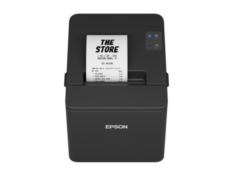 TM-T20IV - Bon-Thermodrucker mit Abschneider, 80mm, Druckgeschwindigkeit 250mm/Sek., USB + RS232 + Ethernet, schwarz