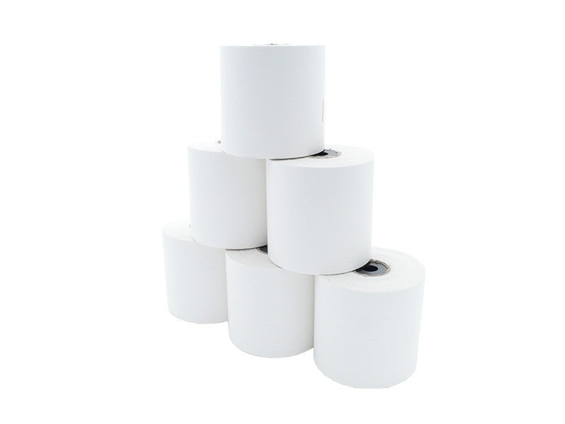 Etikettenrolle - Linerless Thermodirekt, 80mm endlos, D103mm max., Kern 40, 80m/Rolle, permanent