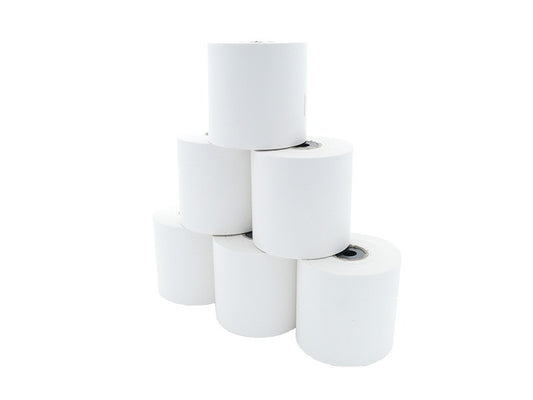 Etikettenrolle - Linerless Thermodirekt, 80mm endlos, D103mm max., Kern 40, 80m/Rolle, permanent