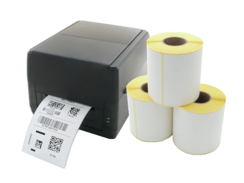 AL-T451 - Versand-Starterset inkl. Thermotransfer-Etikettendrucker und Thermo-Versandetiketten