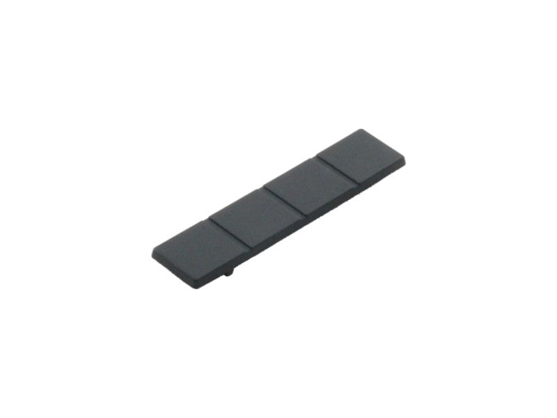 Blindtaste 4 x 1, schwarz für W/X