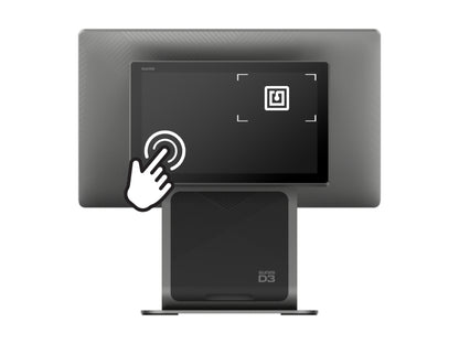 D3 80MM - Touchsystem, 15.6" Widescreen Display, Android 14 GMS, 80mm Bondrucker, 10" Kundendisplay, NFC