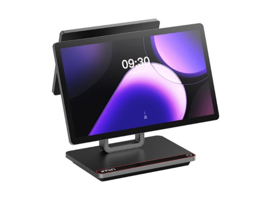 Swan 3 - 15.6" Touchsystem, Android 15 mit GMS, 10" Kundendisplay, NFC, 4GB RAM, 64GB ROM