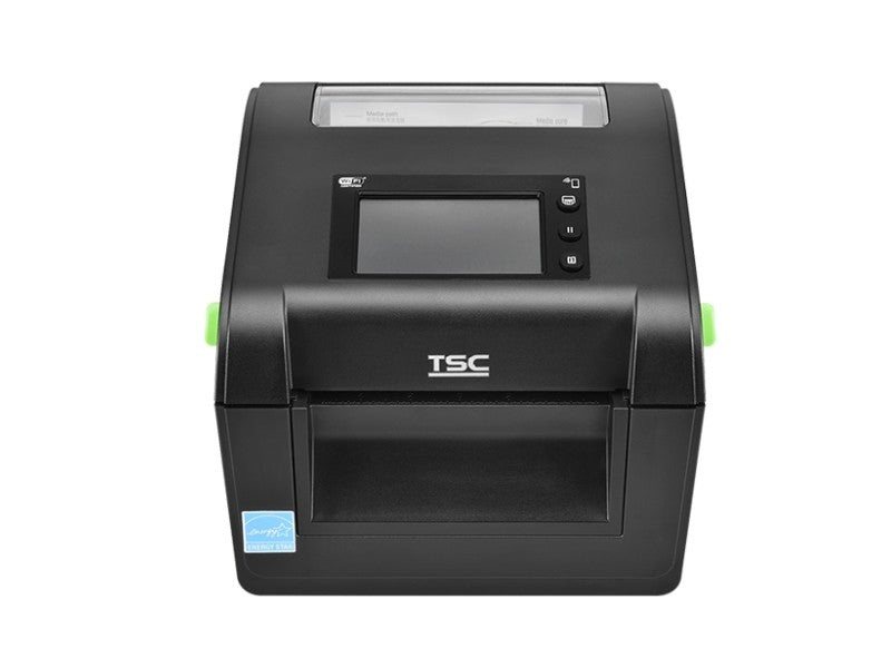 DH240 - Etikettendrucker, thermodirekt, 203dpi, USB + RS232 + Ethernet, LED-Display, Abschneider, USB-KIT, schwarz