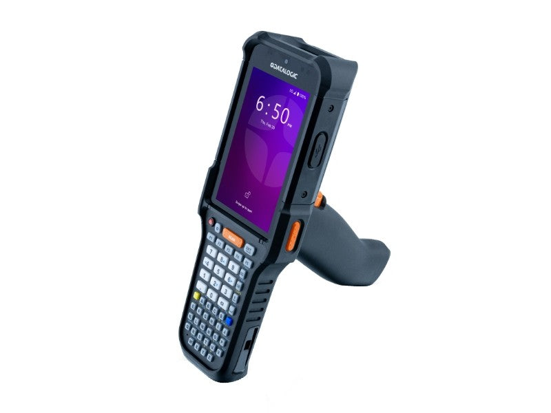 Falcon X60 - Mobiler Computer mit Pistolengriff, Android 15, Standard Reichweite, 2D-Imager, 53 alphanumerische Tasten