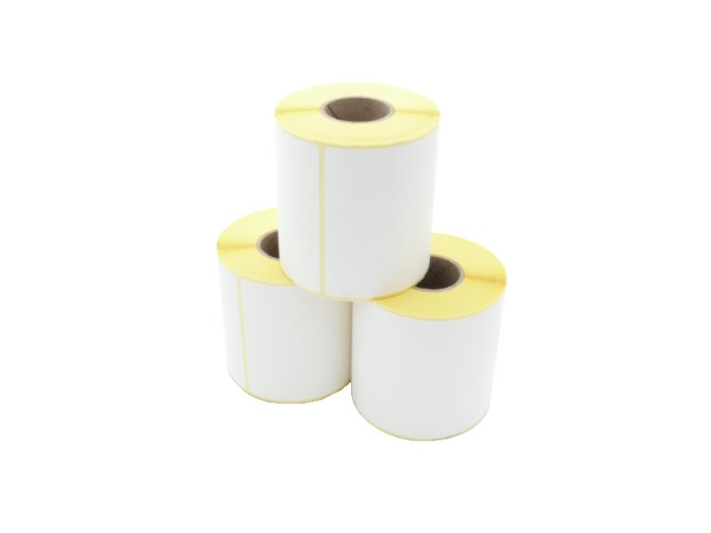 Etikettenrolle (Versandaufkleber DHL, Hermes, UPS, GLS, Fedex, DPD) - Thermodirekt, 101.6 x 152.4mm, D110mm, Kern 40mm, 320 E/R, permanent, perforiert