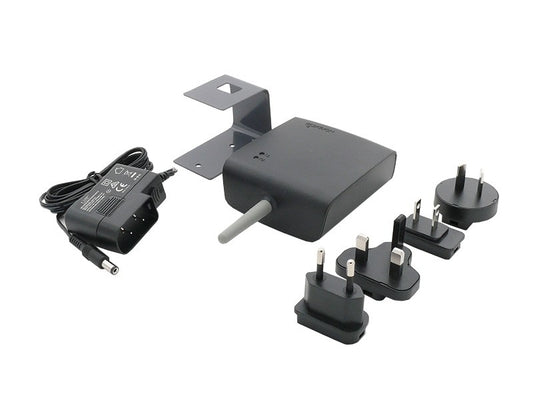 RF601 Funk-Basisstation mit RS232- und Ethernet-Schnittstelle inkl. Steckernetzteil und Wandhalter