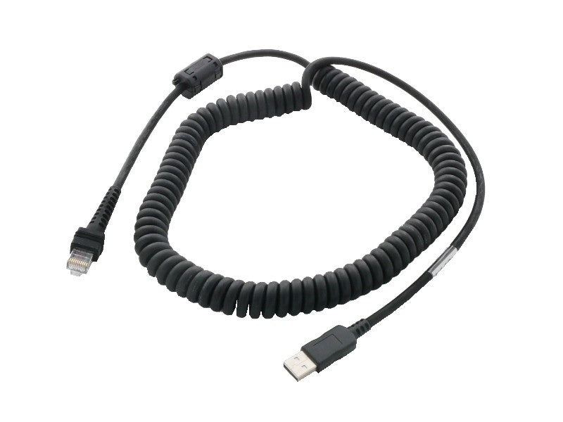 CAB-467 - USB-Kabel, Typ A, spiral, 3.6m für PowerScan