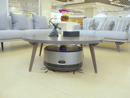 RV Tech RV3 – Reinigungsroboter im Einsatz in einer Lounge