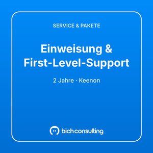 Einweisung & First-Level-Support (2 Jahre) für Keenon