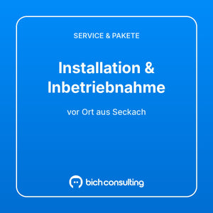 Installation & Inbetriebnahme vor Ort