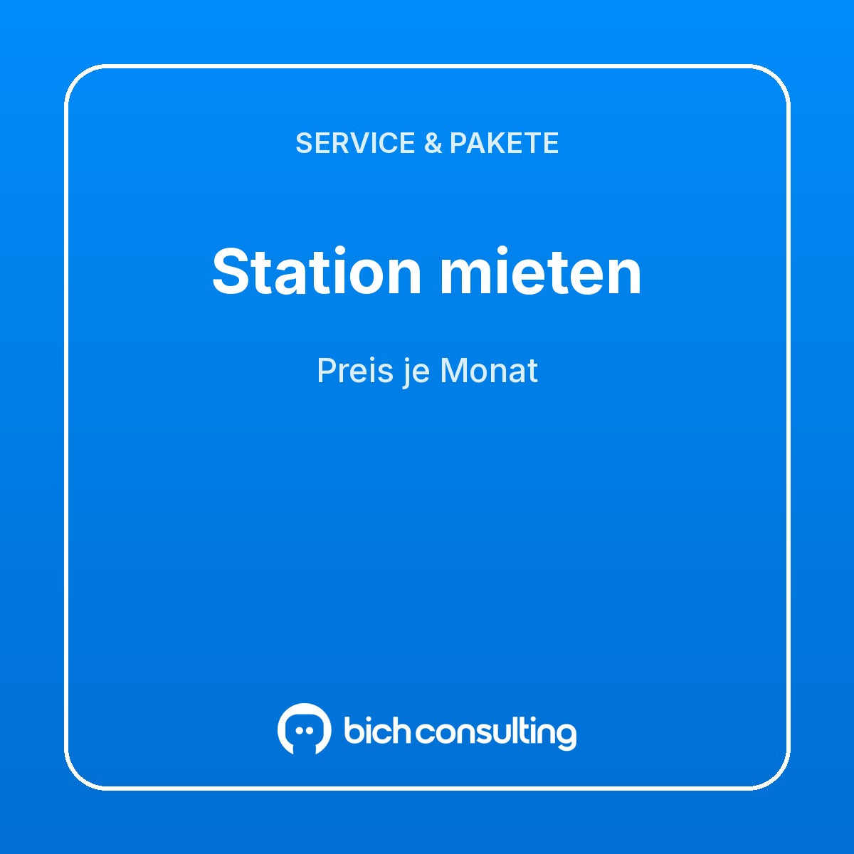 Station mieten (Lade- und Arbeitsstationen)
