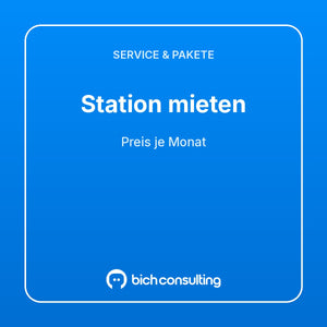 Station mieten (Lade- und Arbeitsstationen)