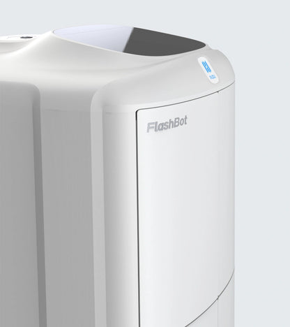 PUDU FlashBot Max, Detailansicht des Gehäuses