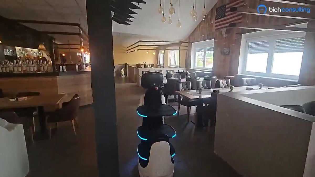 Keenon T10 im Einsatz – Serviceroboter im Restaurant