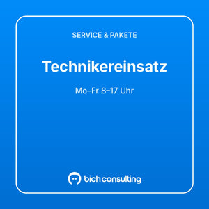 Technikereinsatz vor Ort